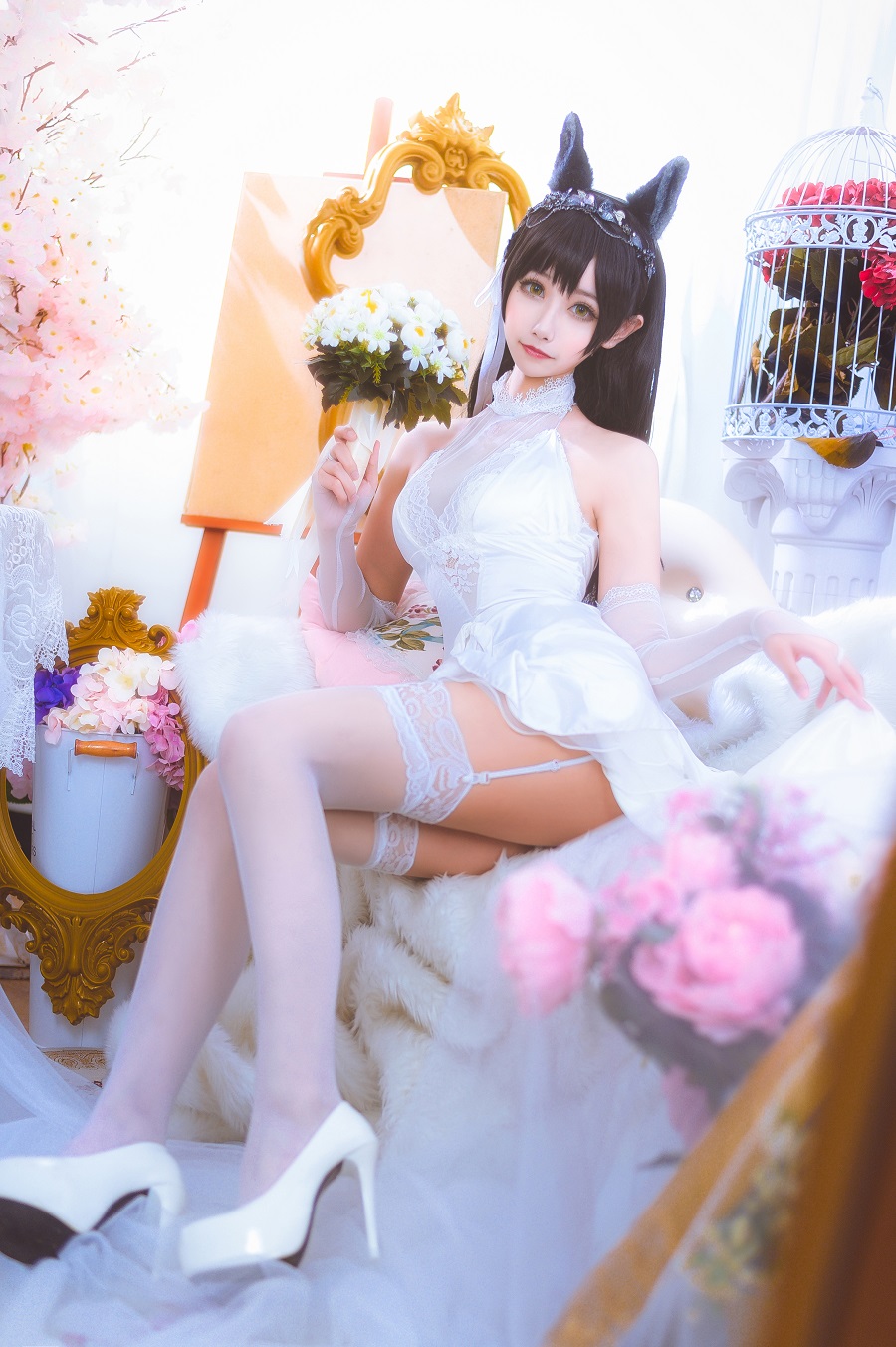 Momoko葵葵-爱宕花嫁[26P] 小姐姐 预览1图