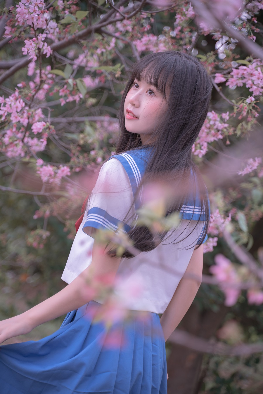 萌芽儿-樱花JK[31P] 小姐姐 预览2图