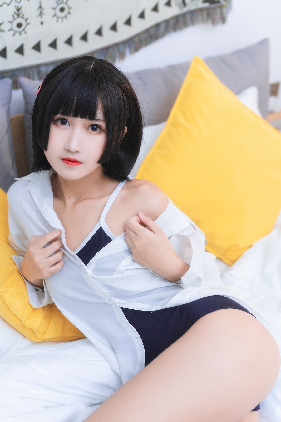 三度_69-衬衫日常[22P] 小姐姐 预览2图