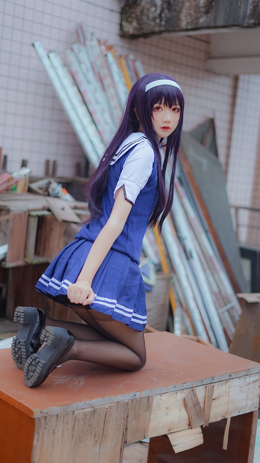 五更百鬼-学姐校服[25P] 小姐姐 预览2图