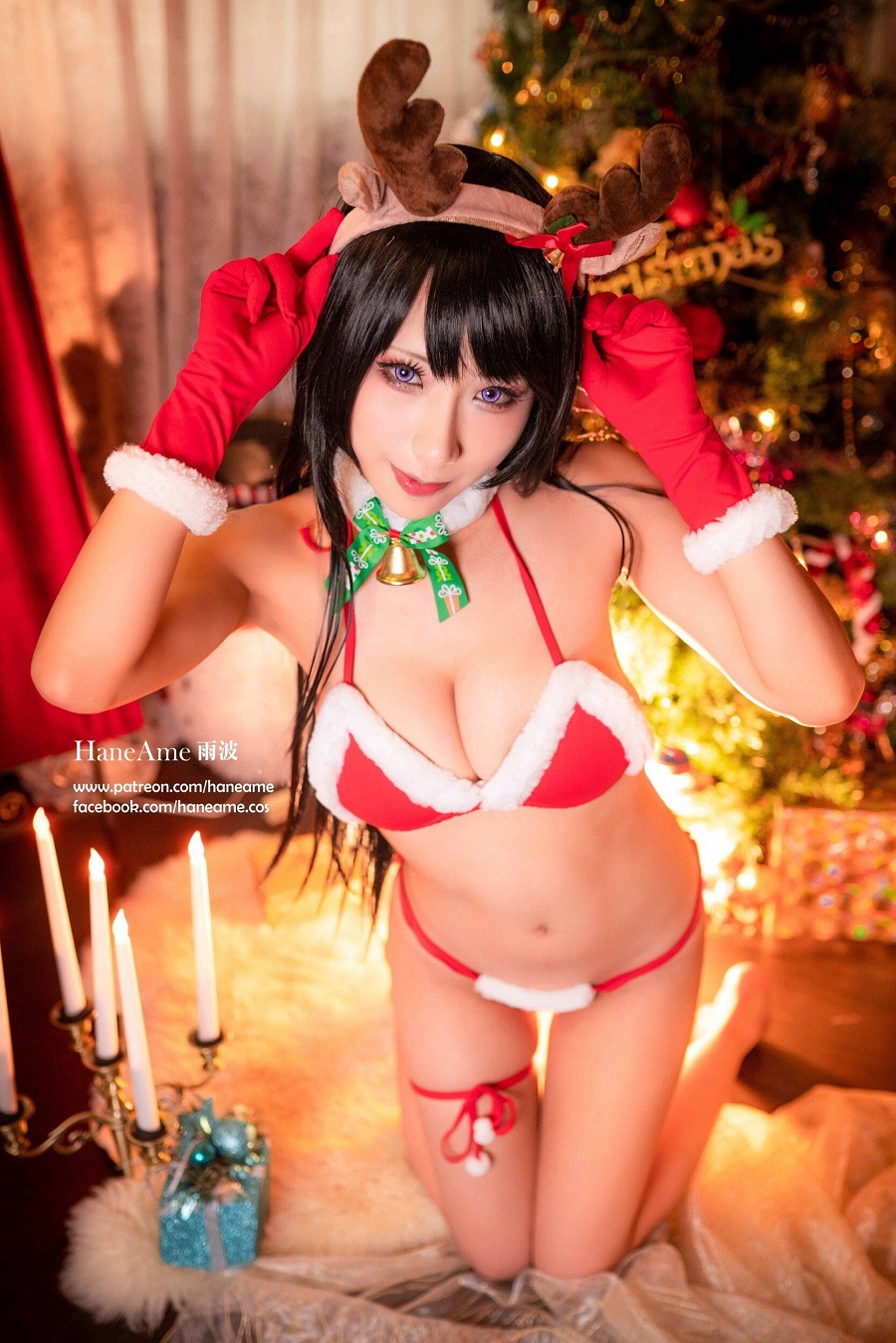 雨波_HaneAme-Merry christmas[10P] 小姐姐 预览2图