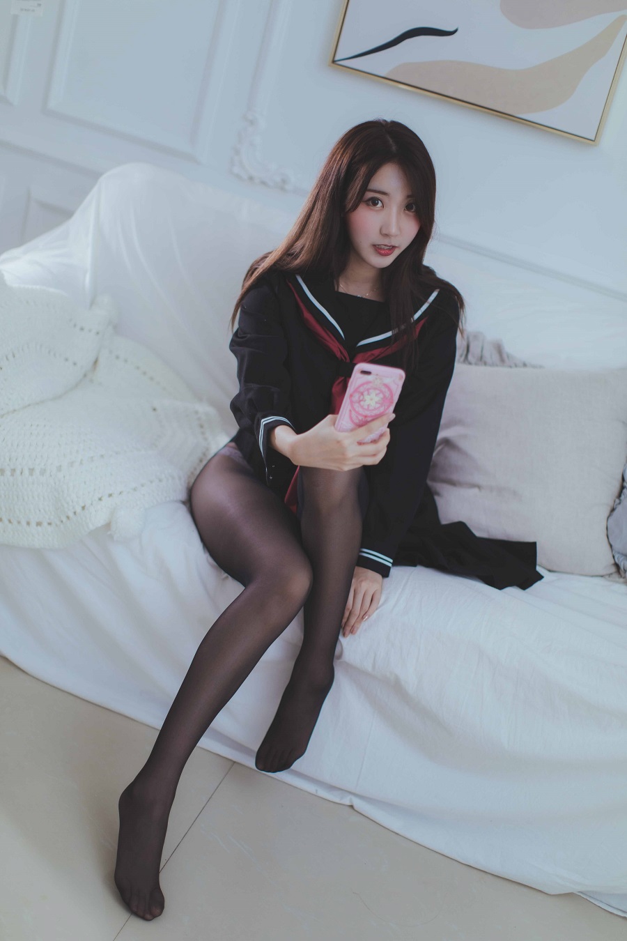 黑川-日常写真真爱版-黑色JK制服[52P] 小姐姐 预览1图