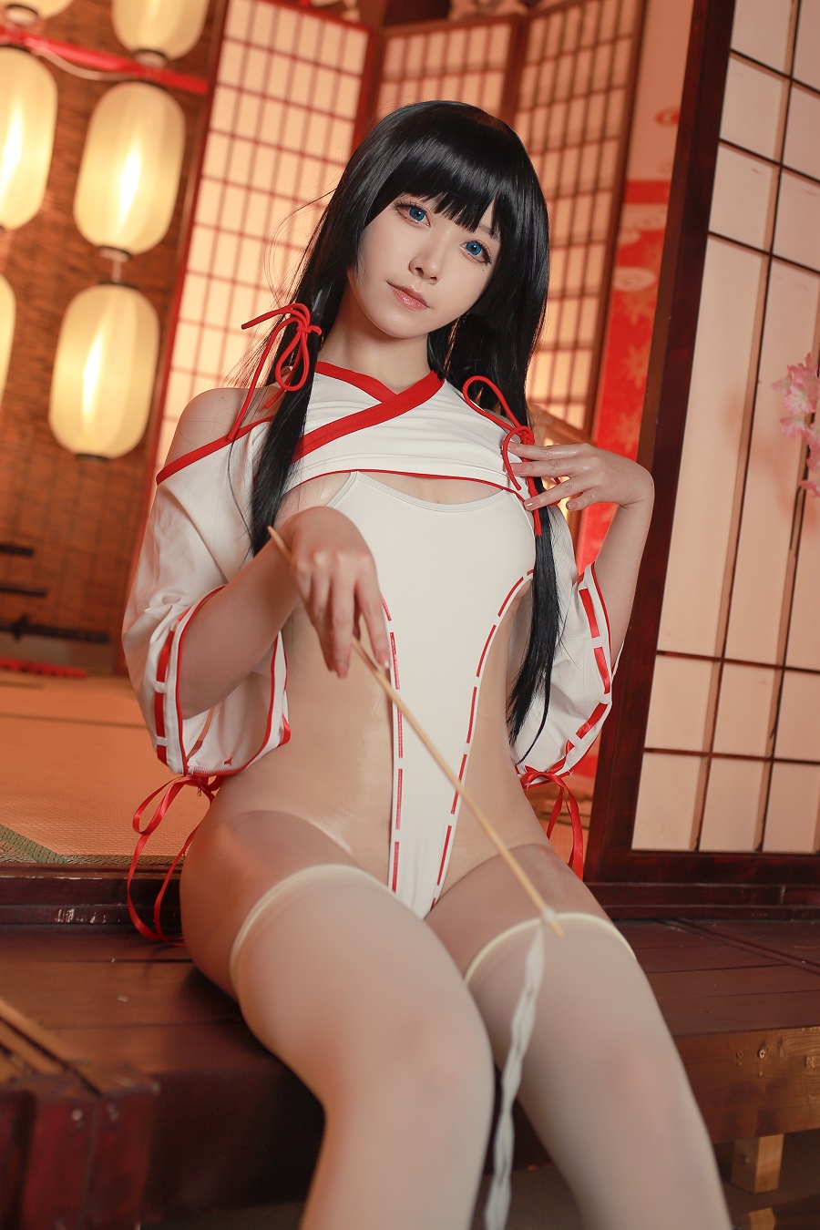 Asagiriai朝霧愛-神社巫女[31P] 小姐姐 预览1图