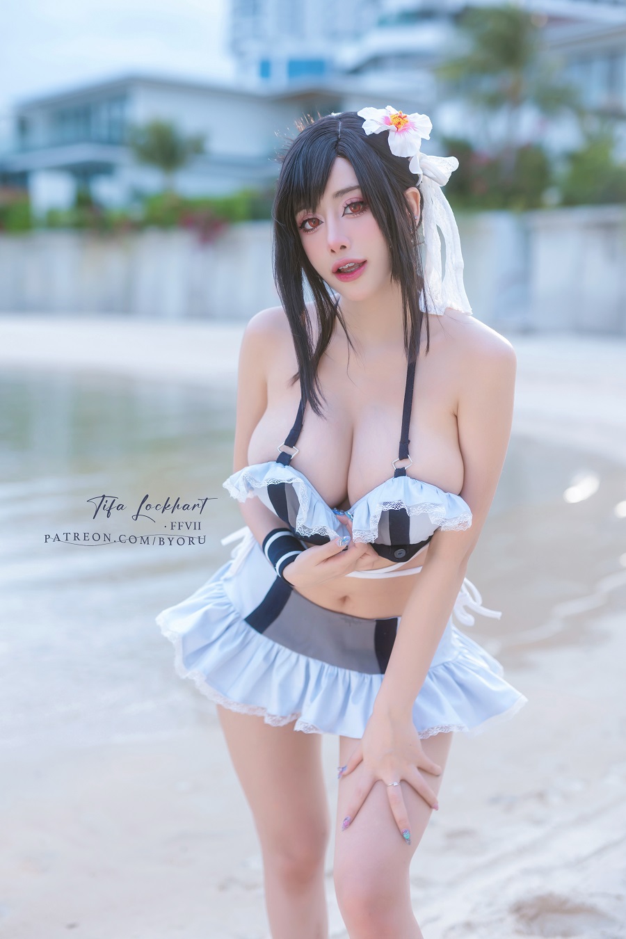 Byoru-Tifa Lockhart Swimsuit[65P+15V] 小姐姐 预览1图