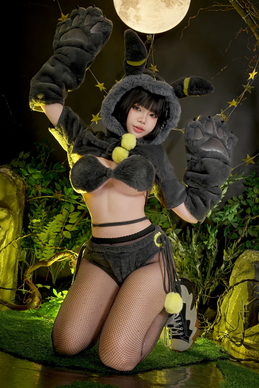 ZinieQ-Pokemon Umbreon[45P+9V] 小姐姐 预览3图